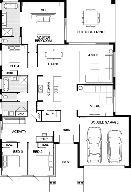 Lisbon 31 MKII Floorplan
