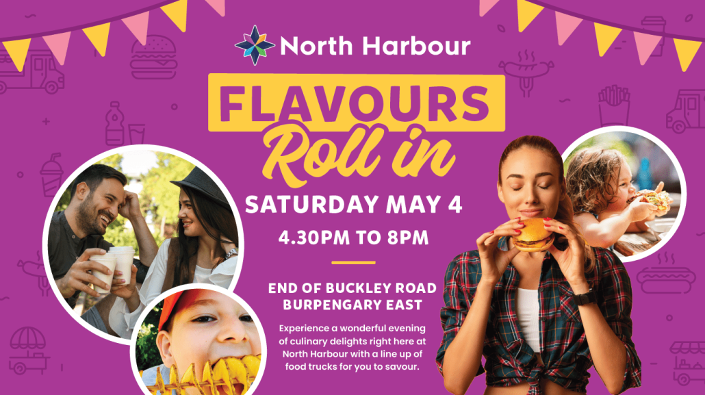 Flavours Roll In Banner