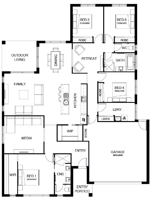 Ardana 239 Floorplan