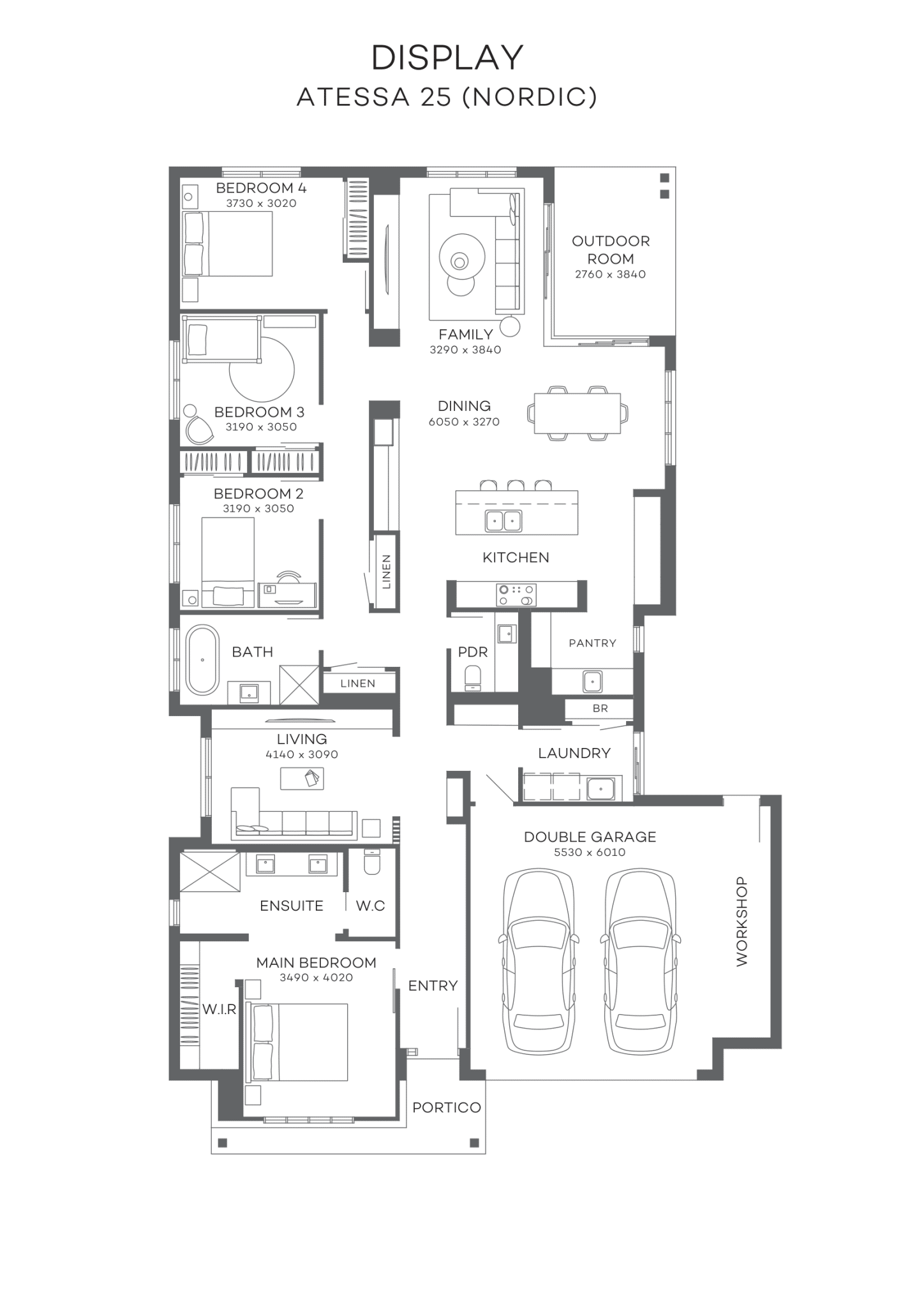 Atessa 25 Floorplan