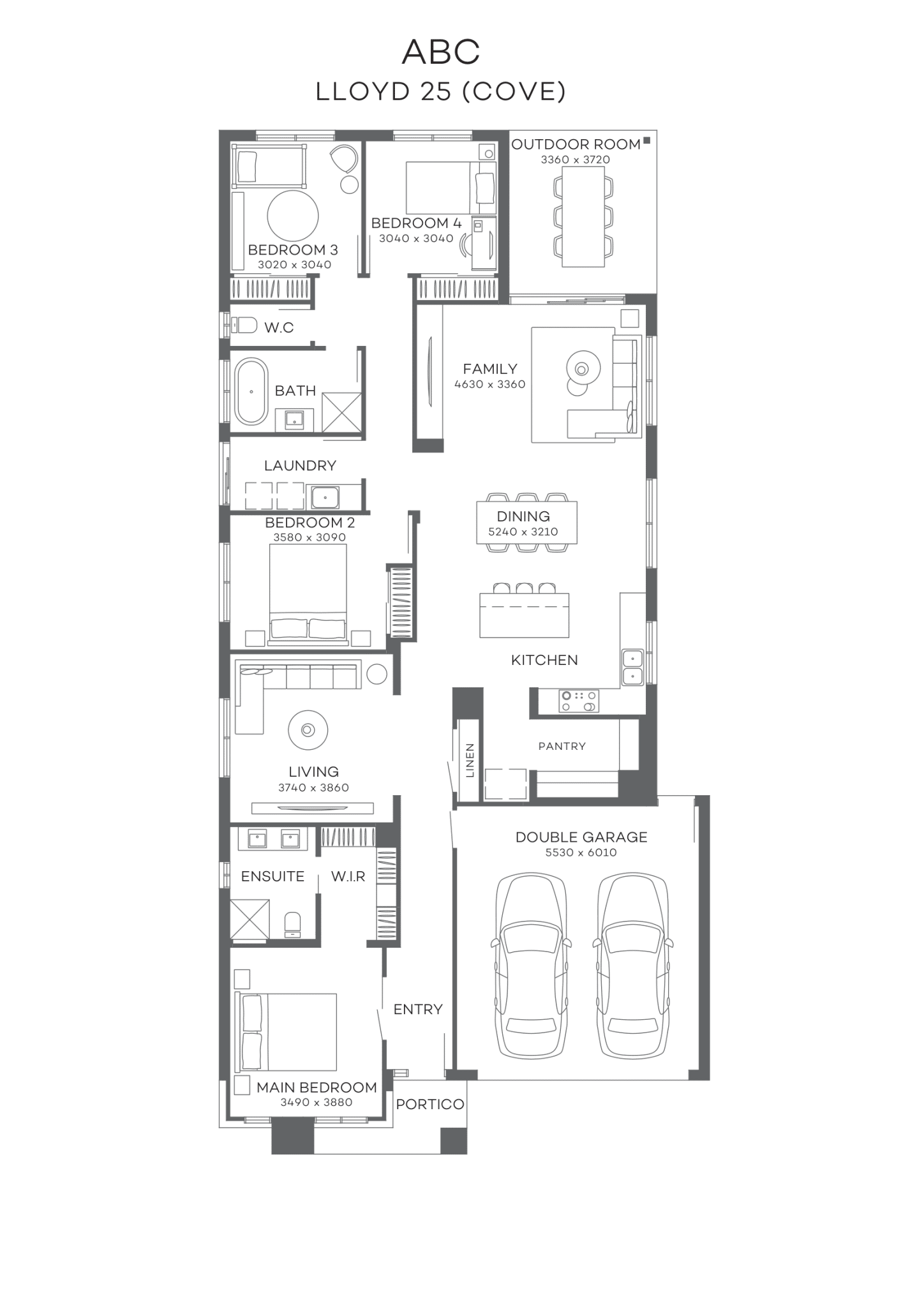 Lloyd 25 Floorplan