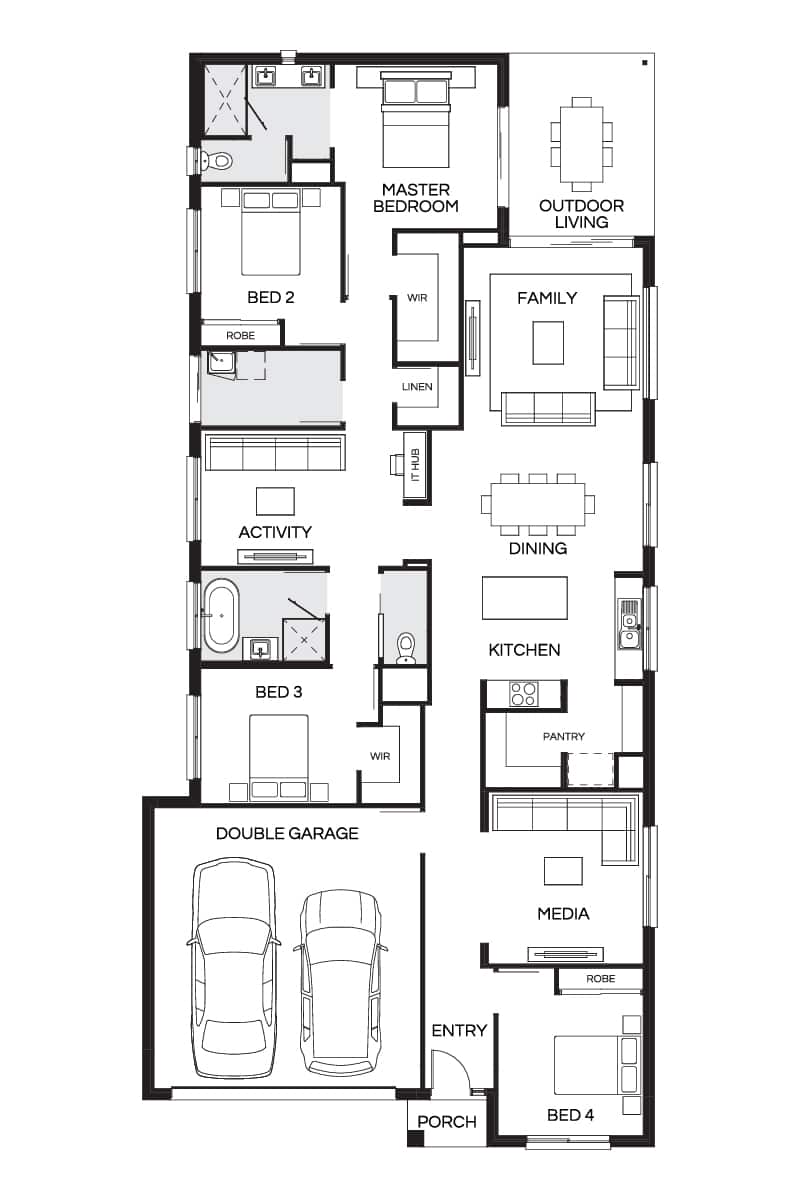 Hamilton 232Q Floorplan